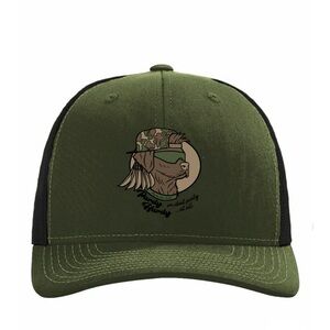 NWOT Pardy Hardy Dog the Beer Hunter Green Black Mesh Cap Hat